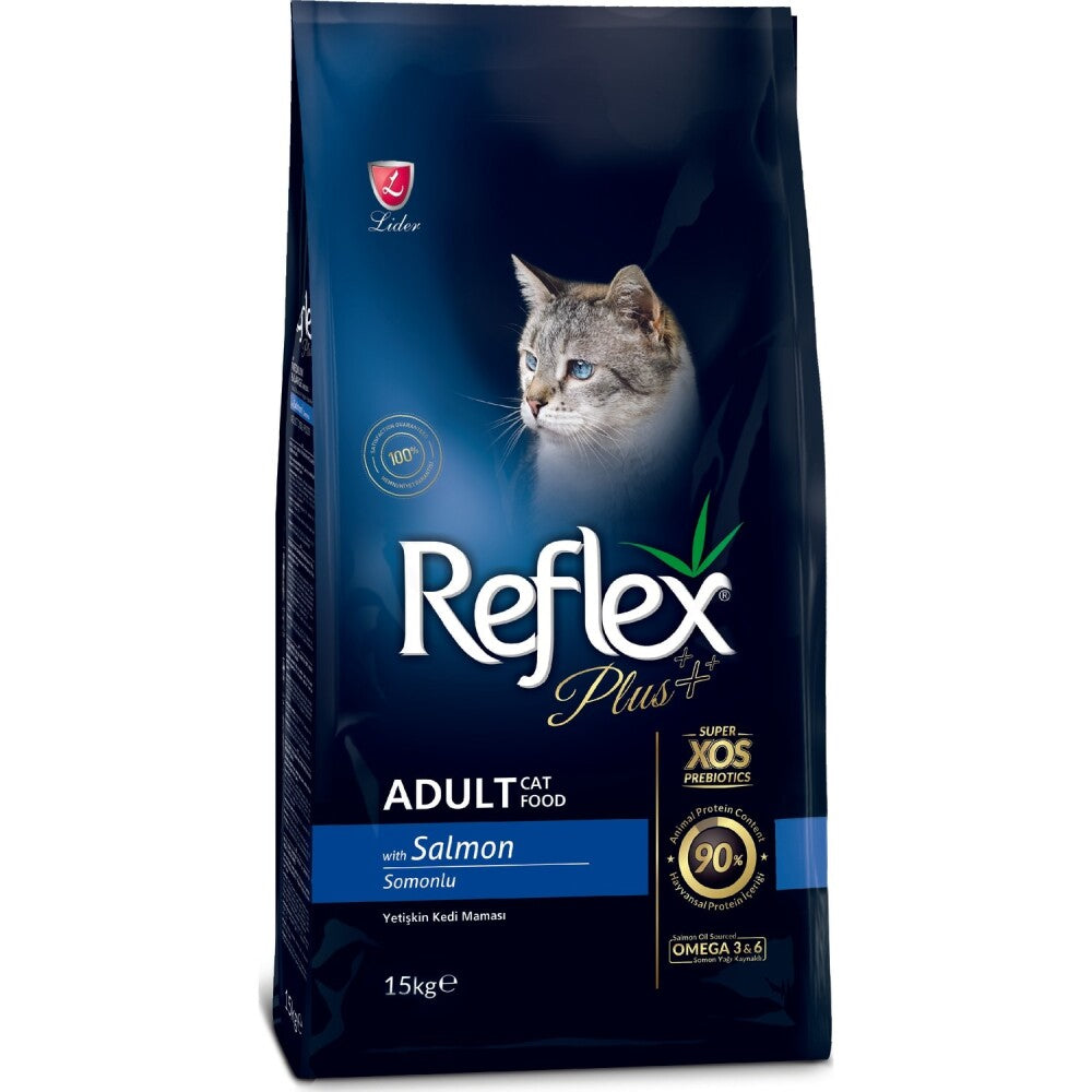 Reflex Plus Somonlu Yetişkin Kedi Maması 15 KG | SRC: Barcode: 8698995003643